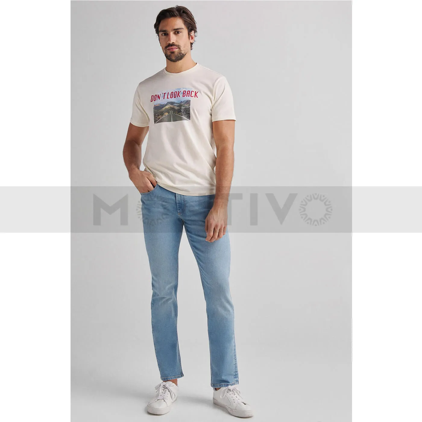 Printed Cotton Short Sleeve Tee