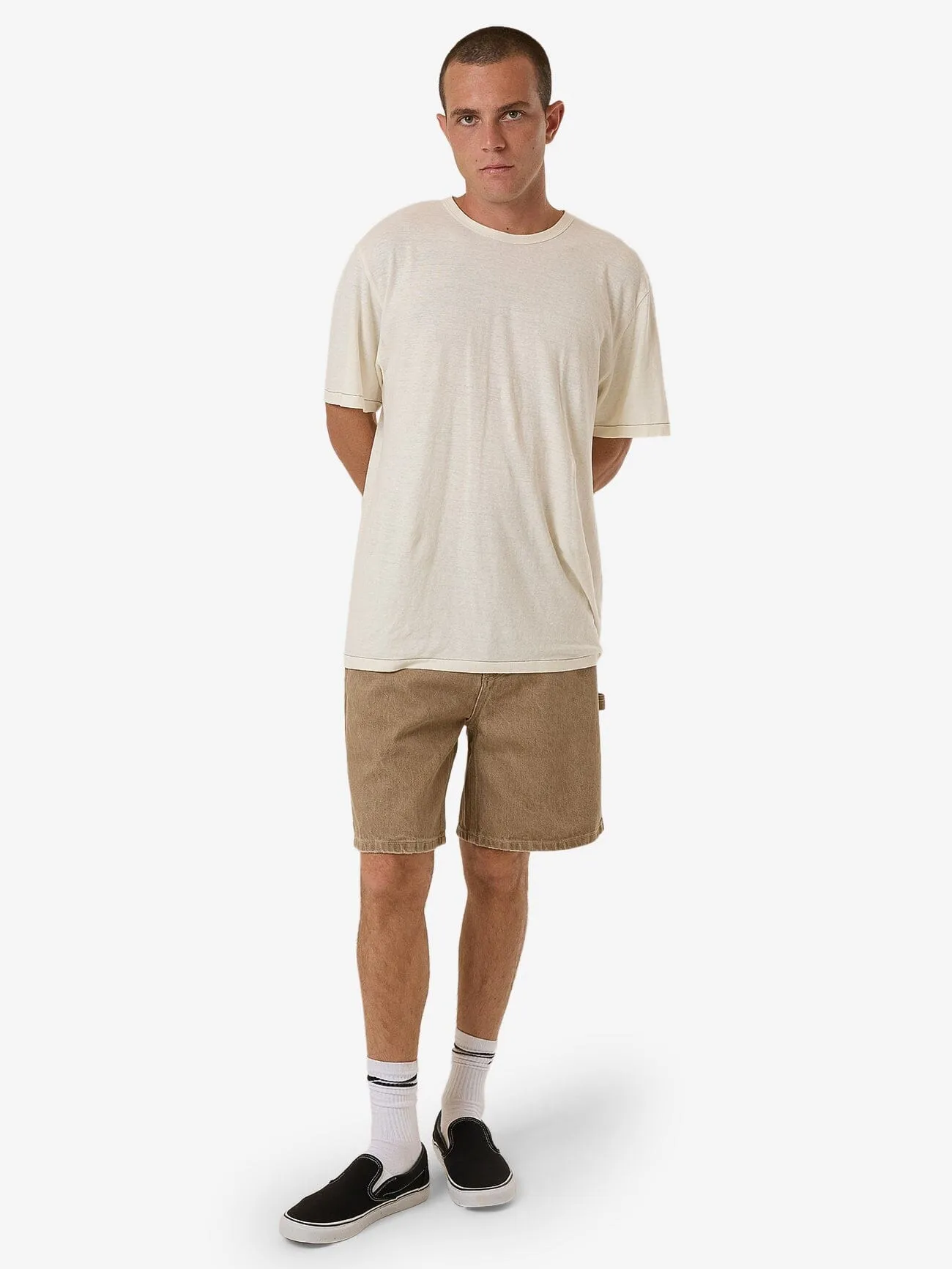 Slacker Denim Short - Breen Stonewash