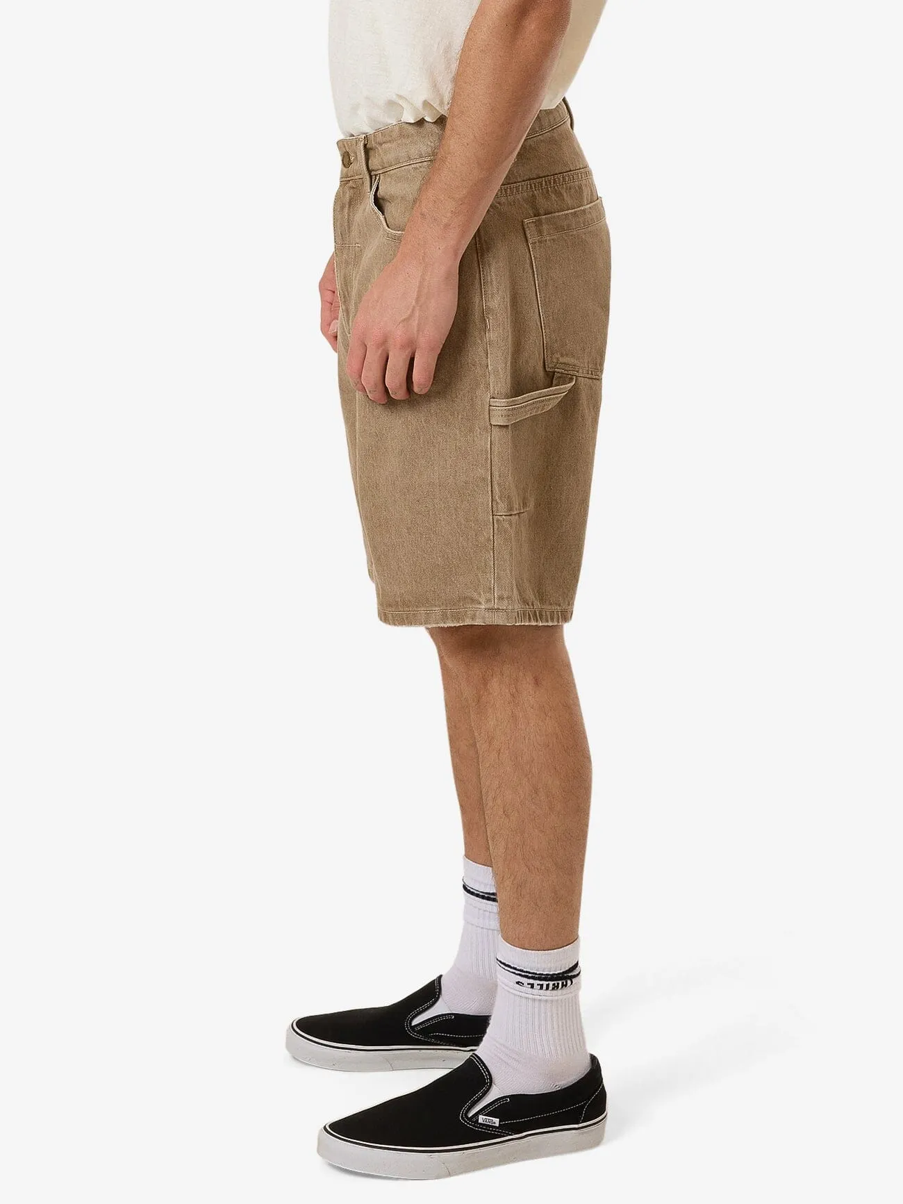 Slacker Denim Short - Breen Stonewash