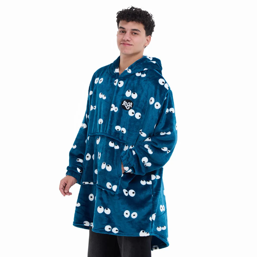 Snuggs Blanket Hoodie Petroleum Eyes