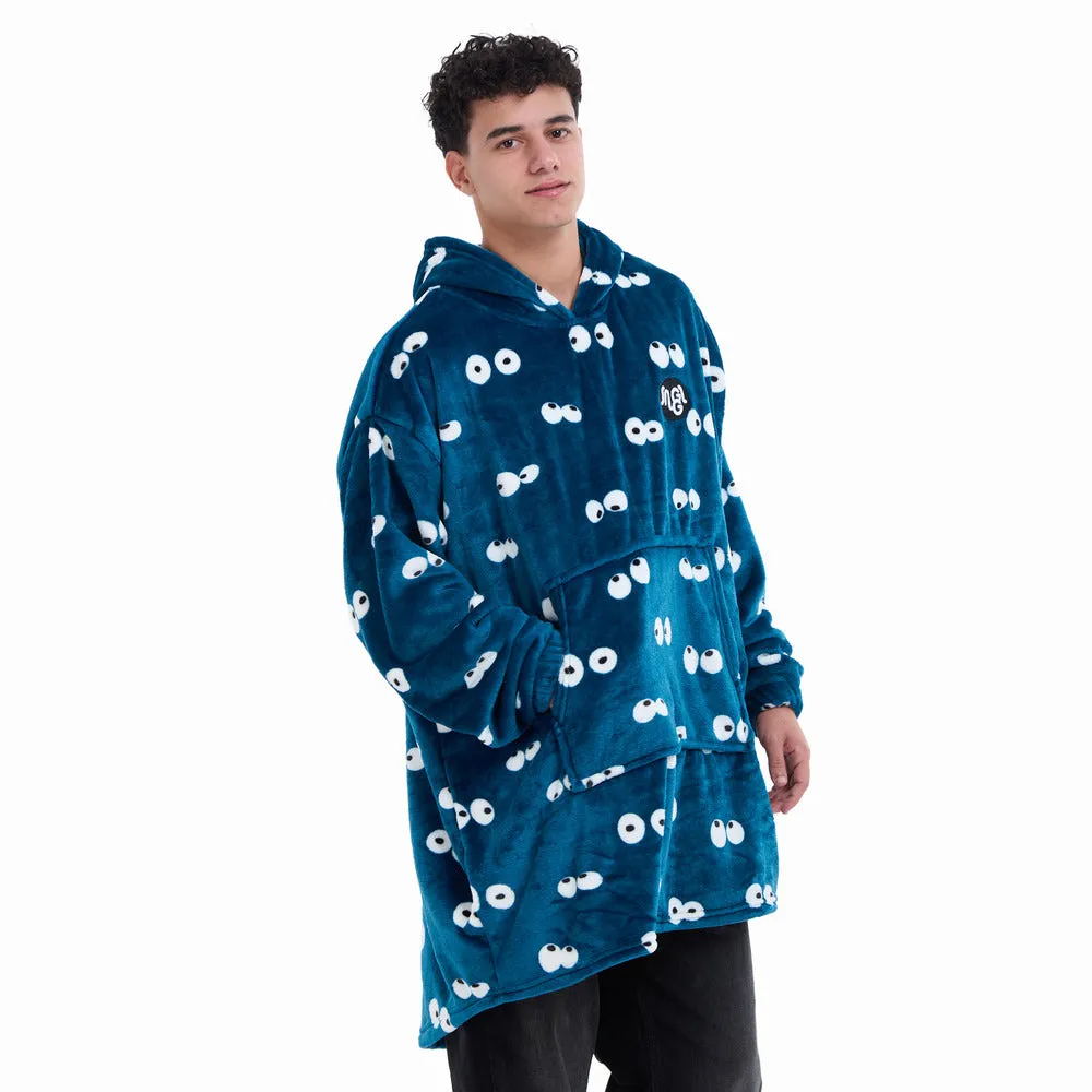 Snuggs Blanket Hoodie Petroleum Eyes