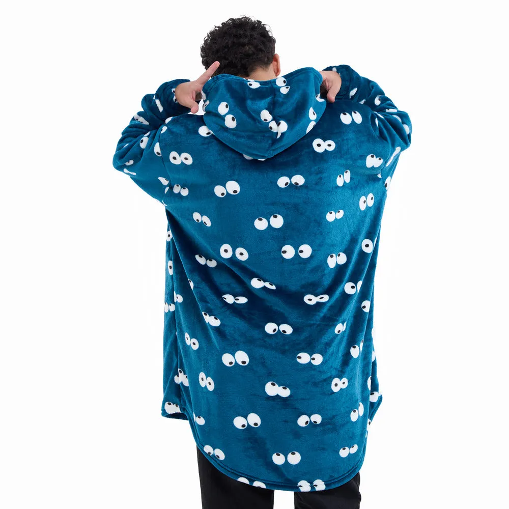 Snuggs Blanket Hoodie Petroleum Eyes