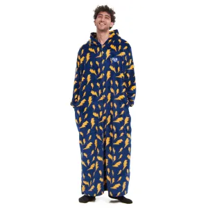 Snuggs Wearable Blanket Monk Dark Blue Bolt