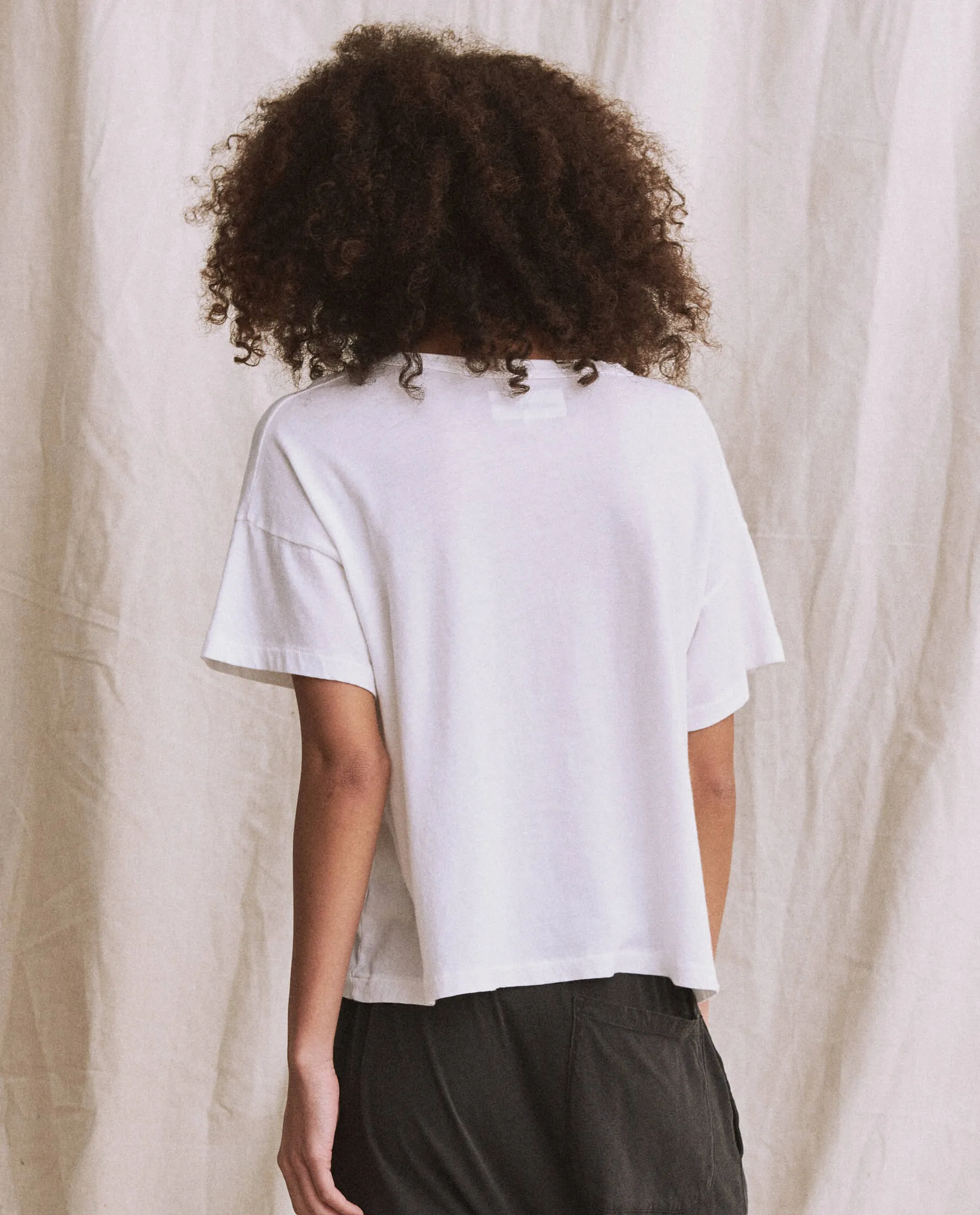 The Great - The Pocket Tee in True White
