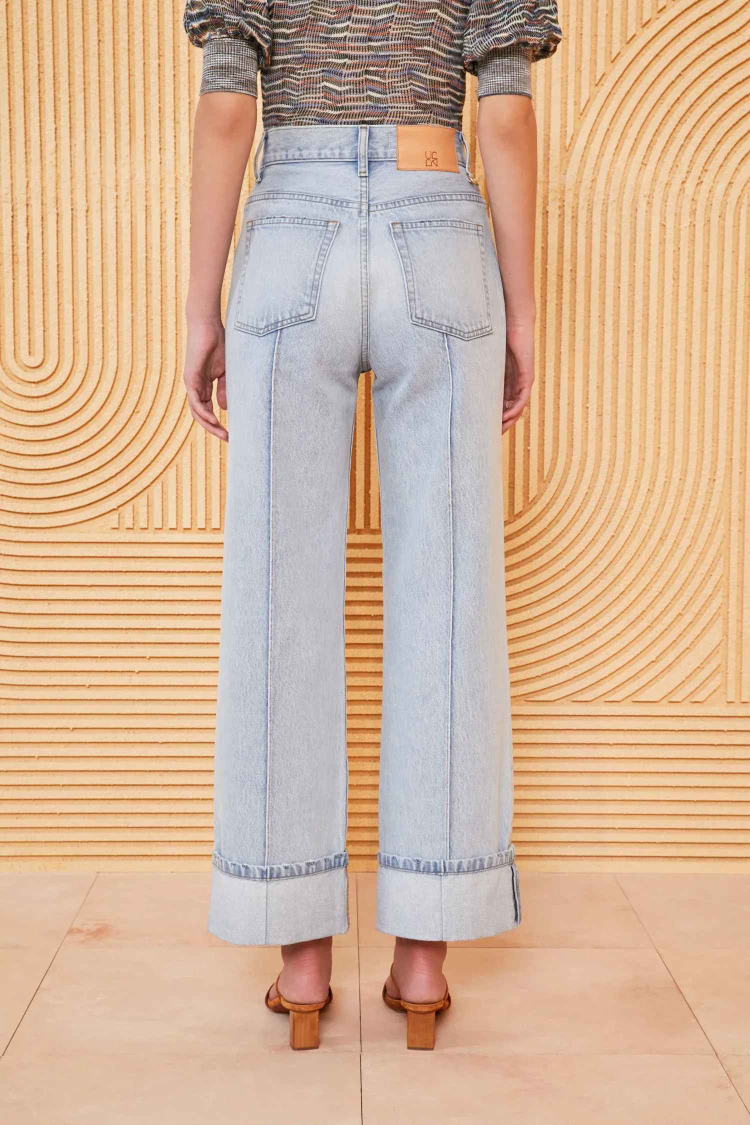Ulla Johnson - The Genevieve Jean in Glacier Wash