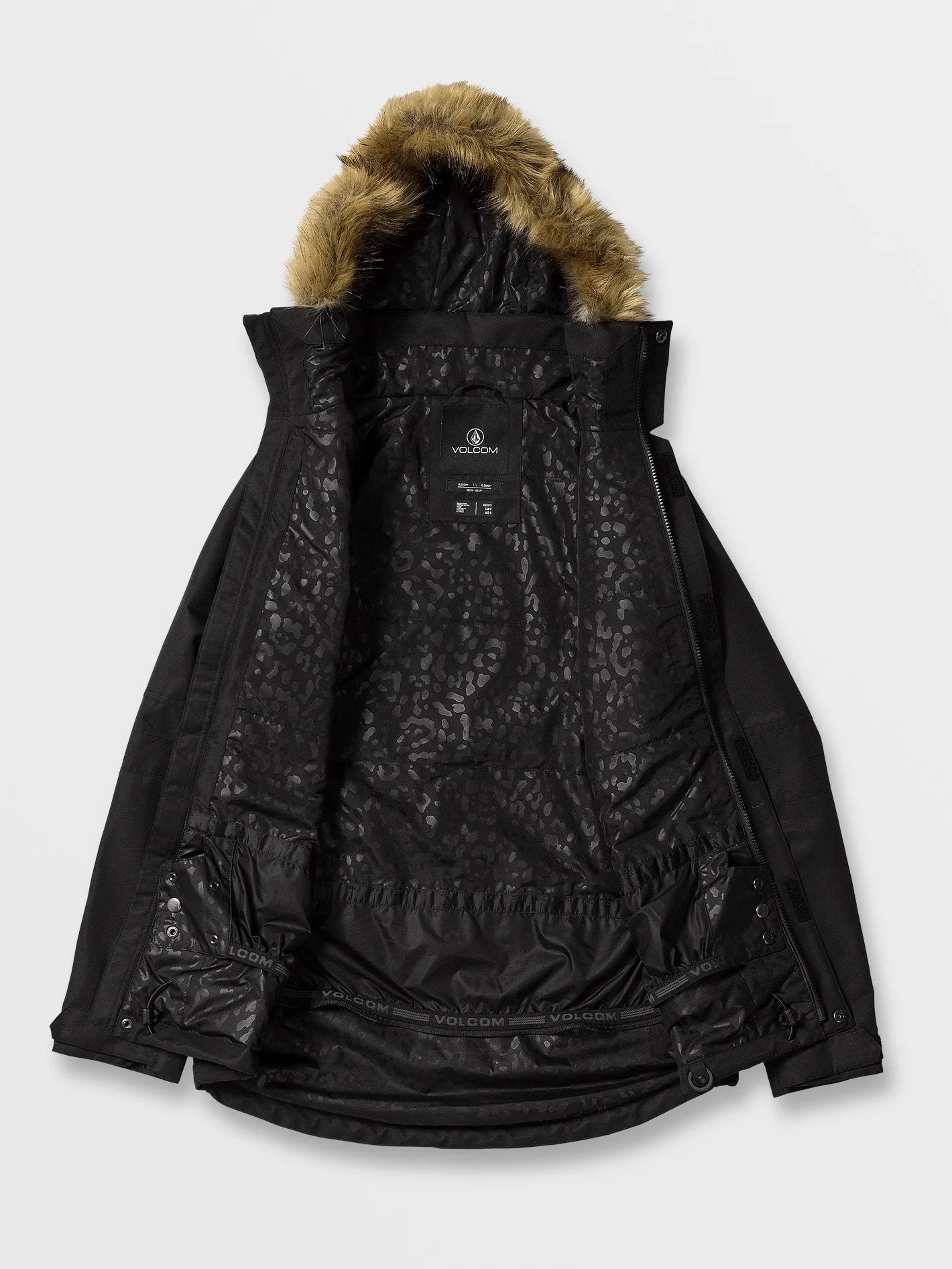 Womens Fawn Insulated Jacket - Black