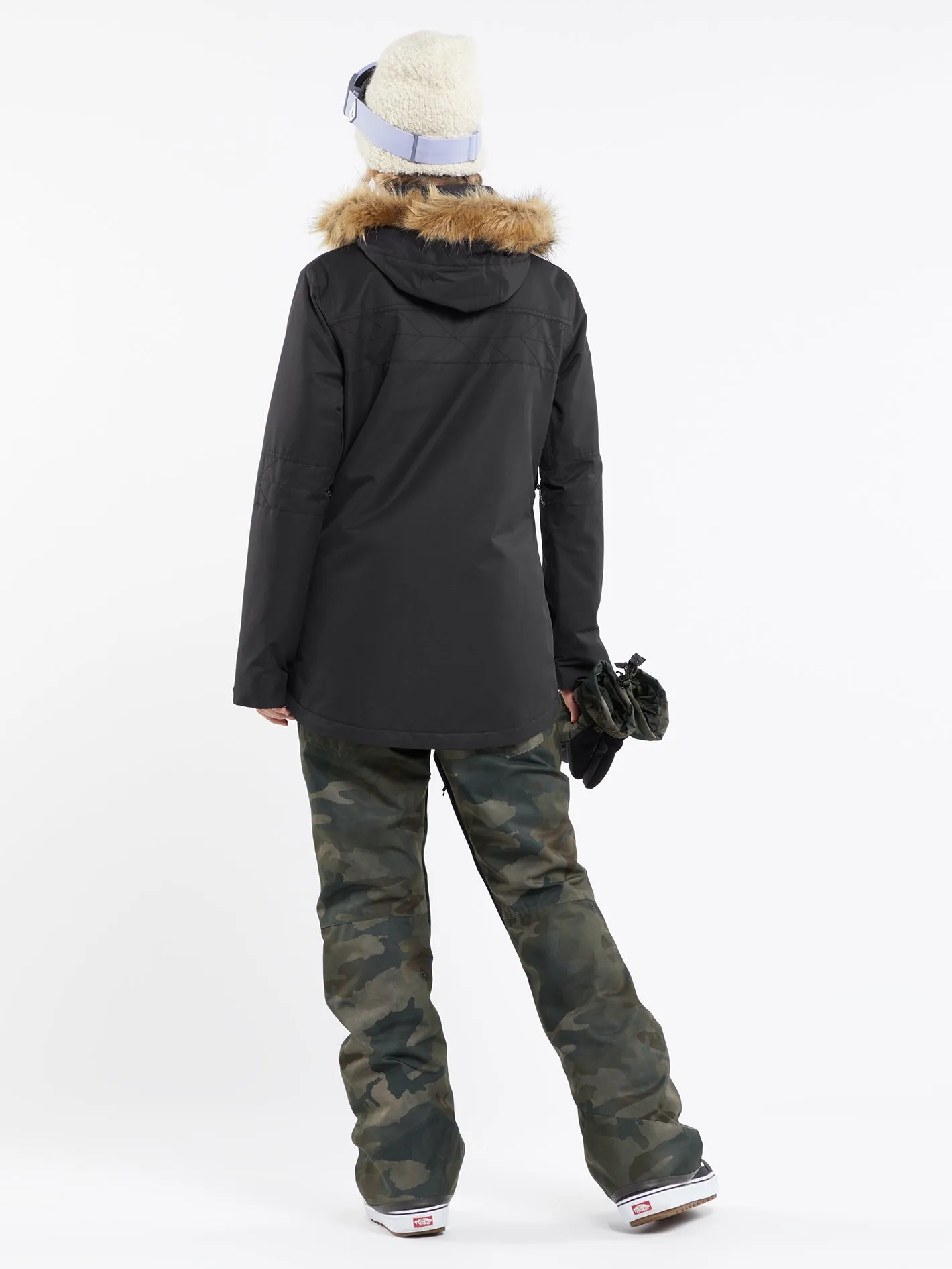 Womens Fawn Insulated Jacket - Black