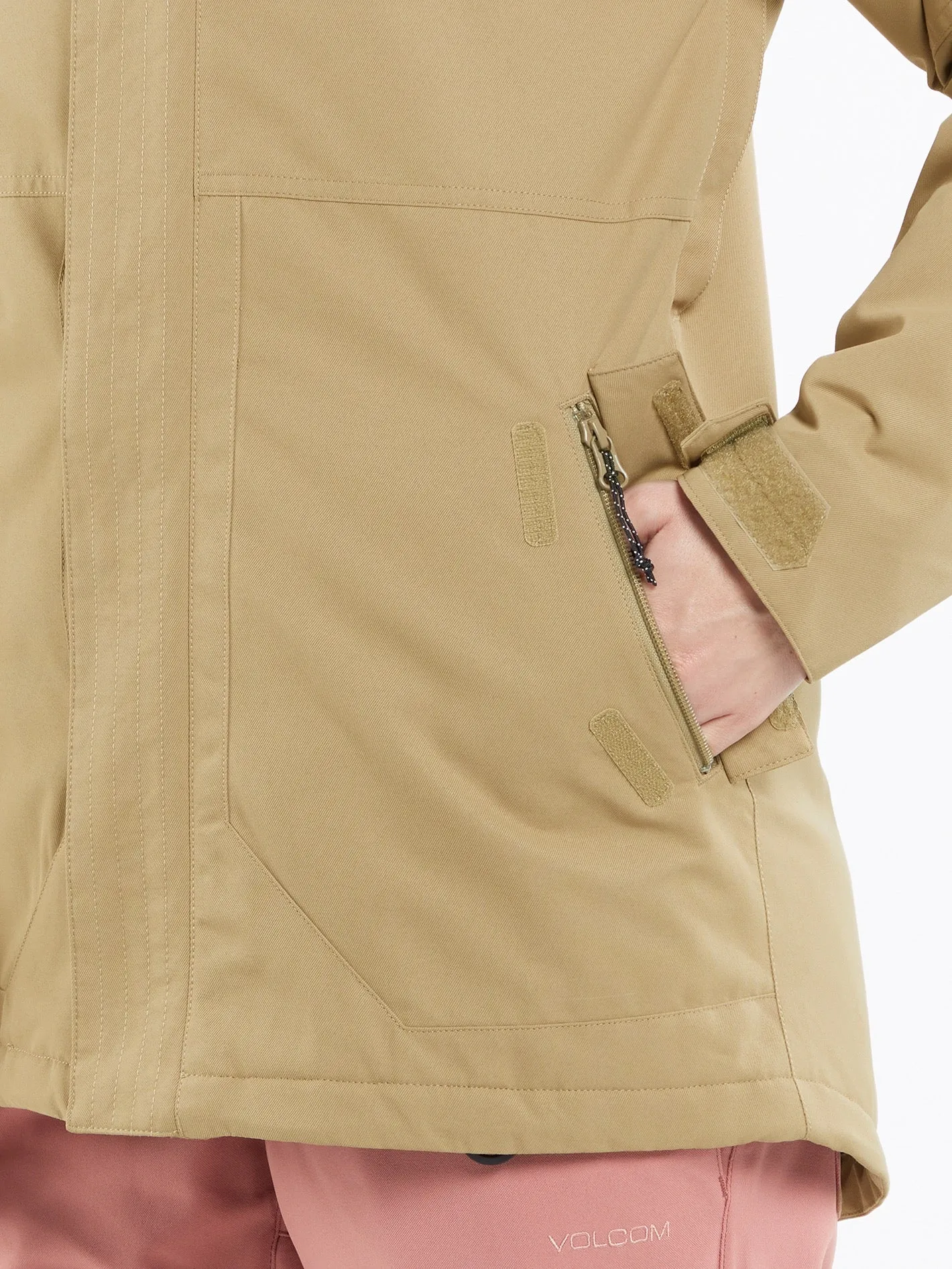 Womens Fawn Insulated Jacket - Dark Khaki