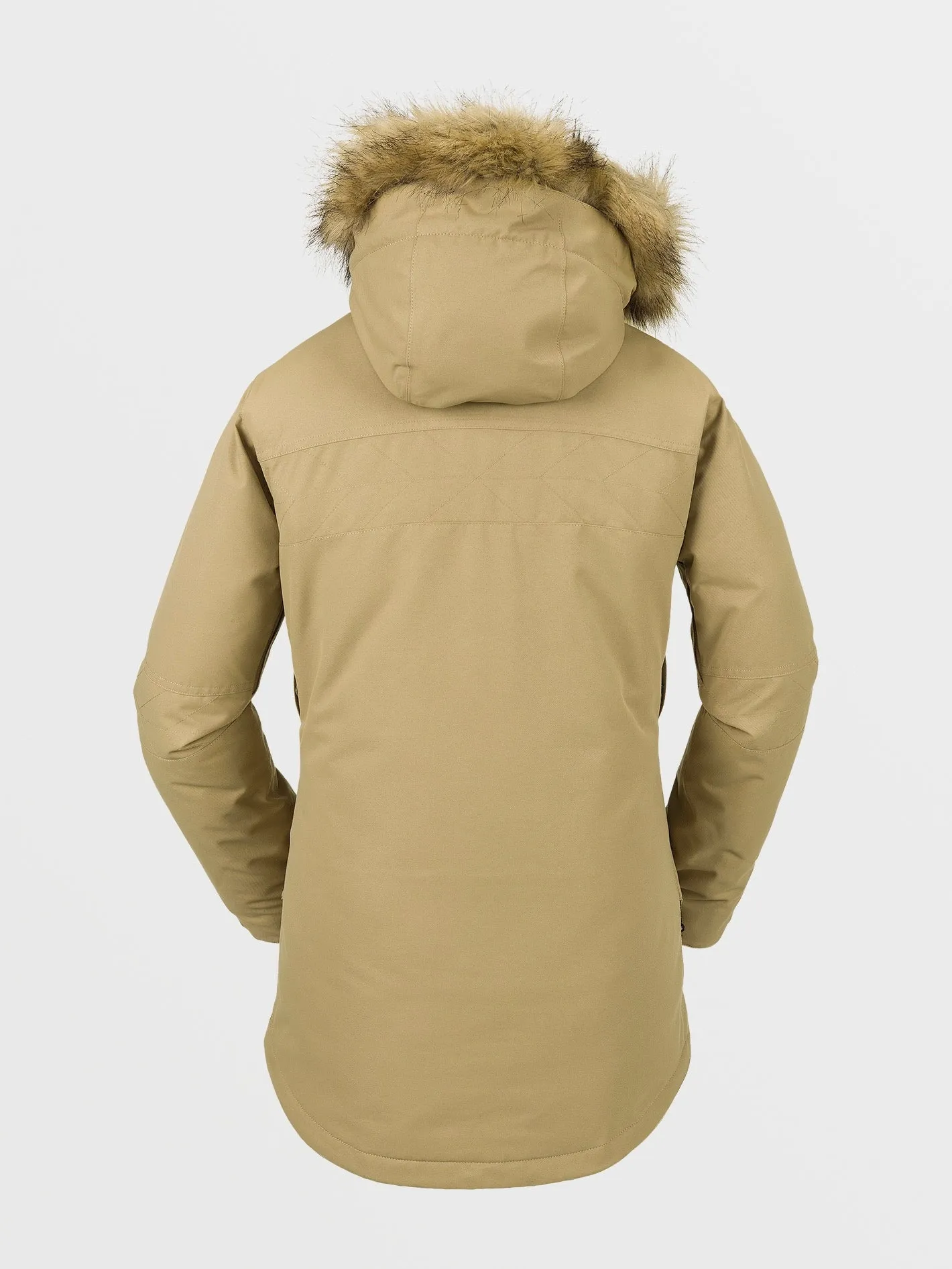 Womens Fawn Insulated Jacket - Dark Khaki