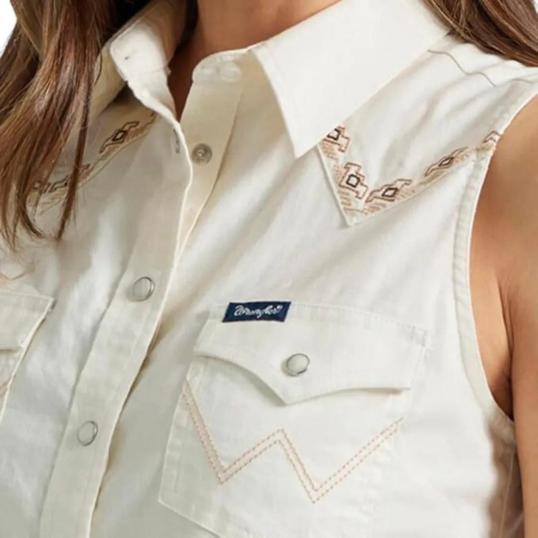 Wrangler Women's Retro Vintage Top Shirt